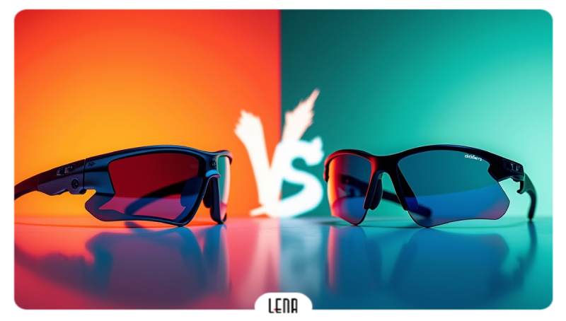 مقایسه عینک‌های ورزشی Nike و Adidas: چه برندی بهتر است؟